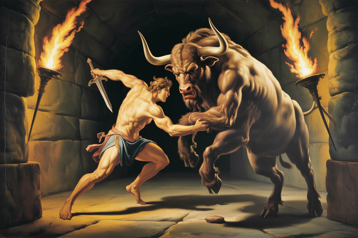 Teseu i el Minotaure